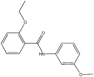 2-ethoxy-N-(3-methoxyphenyl)benzamide Structure