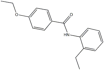 4-ethoxy-N-(2-ethylphenyl)benzamide Struktur