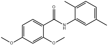 N-(2,5-dimethylphenyl)-2,4-dimethoxybenzamide Structure