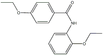 4-ethoxy-N-(2-ethoxyphenyl)benzamide Struktur