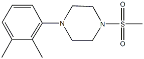 1-(2,3-dimethylphenyl)-4-(methylsulfonyl)piperazine|