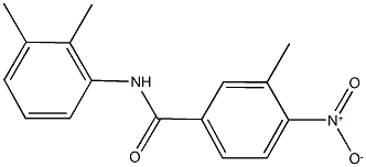 N-(2,3-dimethylphenyl)-4-nitro-3-methylbenzamide 化学構造式