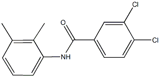 3,4-dichloro-N-(2,3-dimethylphenyl)benzamide Structure