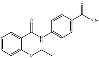 346726-29-2 N-[4-(aminocarbonyl)phenyl]-2-ethoxybenzamide