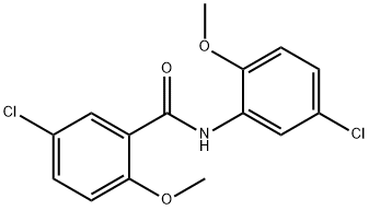 5-chloro-N-(5-chloro-2-methoxyphenyl)-2-methoxybenzamide|