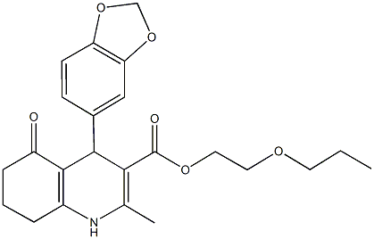 2-propoxyethyl nedicarboxylate Struktur