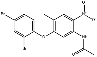 N-{5-(2,4-dibromophenoxy)-2-nitro-4-methylphenyl}acetamide|