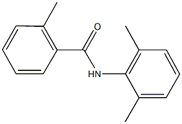 N-(2,6-dimethylphenyl)-2-methylbenzamide 化学構造式