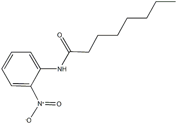 N-{2-nitrophenyl}octanamide Structure