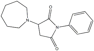 348147-40-0 3-azepan-1-yl-1-phenylpyrrolidine-2,5-dione