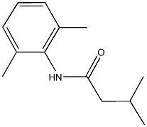 N-(2,6-dimethylphenyl)-3-methylbutanamide Structure