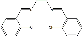 N-(2-chlorobenzylidene)-N-{2-[(2-chlorobenzylidene)amino]ethyl}amine,348630-60-4,结构式