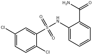 2-{[(2,5-dichlorophenyl)sulfonyl]amino}benzamide Structure