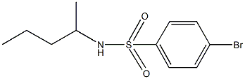 349084-84-0 4-bromo-N-(1-methylbutyl)benzenesulfonamide