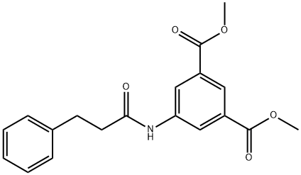 349087-48-5 dimethyl 5-[(3-phenylpropanoyl)amino]isophthalate