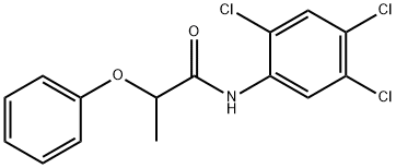 2-phenoxy-N-(2,4,5-trichlorophenyl)propanamide|