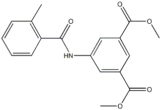 dimethyl 5-[(2-methylbenzoyl)amino]isophthalate|