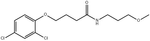 4-(2,4-dichlorophenoxy)-N-(3-methoxypropyl)butanamide Structure