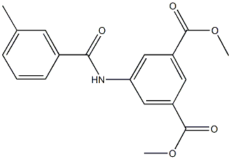 349096-41-9 dimethyl 5-[(3-methylbenzoyl)amino]isophthalate