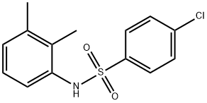 4-chloro-N-(2,3-dimethylphenyl)benzenesulfonamide 结构式