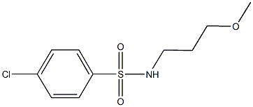 349098-54-0 4-chloro-N-(3-methoxypropyl)benzenesulfonamide