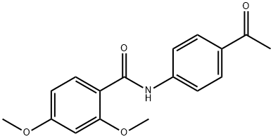 349107-48-8 N-(4-acetylphenyl)-2,4-dimethoxybenzamide