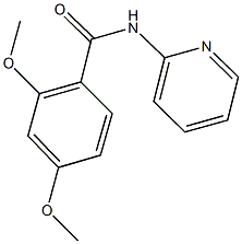 2,4-dimethoxy-N-(2-pyridinyl)benzamide|