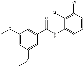 N-(2,3-dichlorophenyl)-3,5-dimethoxybenzamide,349108-18-5,结构式