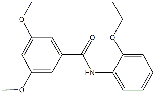 N-(2-ethoxyphenyl)-3,5-dimethoxybenzamide Structure