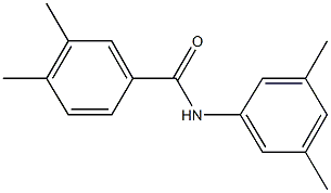 N-(3,5-dimethylphenyl)-3,4-dimethylbenzamide,349108-91-4,结构式