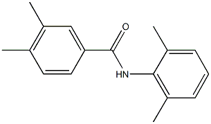 N-(2,6-dimethylphenyl)-3,4-dimethylbenzamide Structure