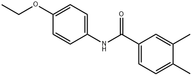 N-(4-ethoxyphenyl)-3,4-dimethylbenzamide Struktur