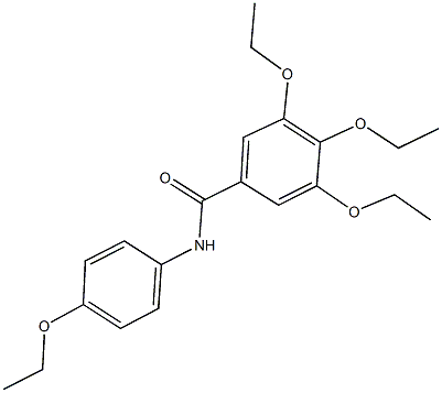 349114-84-7 3,4,5-triethoxy-N-(4-ethoxyphenyl)benzamide