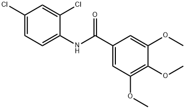 N-(2,4-dichlorophenyl)-3,4,5-trimethoxybenzamide Structure