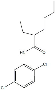 N-(2,5-dichlorophenyl)-2-ethylhexanamide Structure