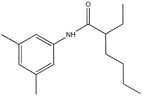 N-(3,5-dimethylphenyl)-2-ethylhexanamide Structure