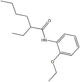 N-(2-ethoxyphenyl)-2-ethylhexanamide Structure