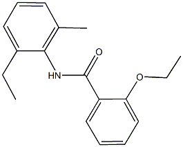 2-ethoxy-N-(2-ethyl-6-methylphenyl)benzamide Struktur