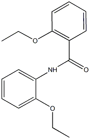 2-ethoxy-N-(2-ethoxyphenyl)benzamide Struktur