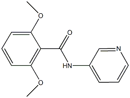 2,6-dimethoxy-N-(3-pyridinyl)benzamide Structure