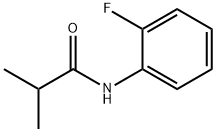 N-(2-fluorophenyl)-2-methylpropanamide Struktur