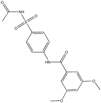 N-{4-[(acetylamino)sulfonyl]phenyl}-3,5-dimethoxybenzamide|