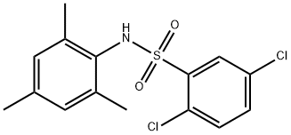 2,5-dichloro-N-mesitylbenzenesulfonamide 化学構造式