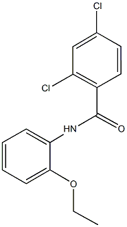 2,4-dichloro-N-(2-ethoxyphenyl)benzamide Structure