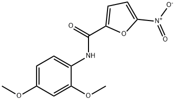 N-(2,4-dimethoxyphenyl)-5-nitro-2-furamide Structure