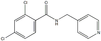 2,4-dichloro-N-(4-pyridinylmethyl)benzamide Structure