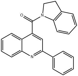 4-(2,3-dihydro-1H-indol-1-ylcarbonyl)-2-phenylquinoline|