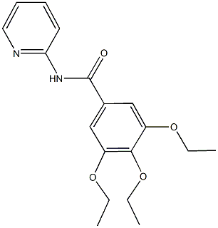 3,4,5-triethoxy-N-(2-pyridinyl)benzamide|