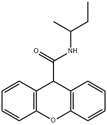 N-(sec-butyl)-9H-xanthene-9-carboxamide|