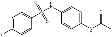 N-(4-{[(4-fluorophenyl)sulfonyl]amino}phenyl)acetamide,349401-78-1,结构式
